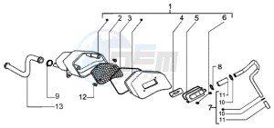 NRG 50 power DD drawing Secondairy air box