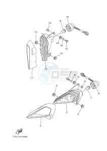 YFZ450R YFZ450RF (1TDE) drawing HEADLIGHT