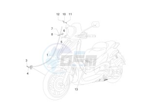 Beverly 300 ie Tourer (USA) USA drawing Transmissions