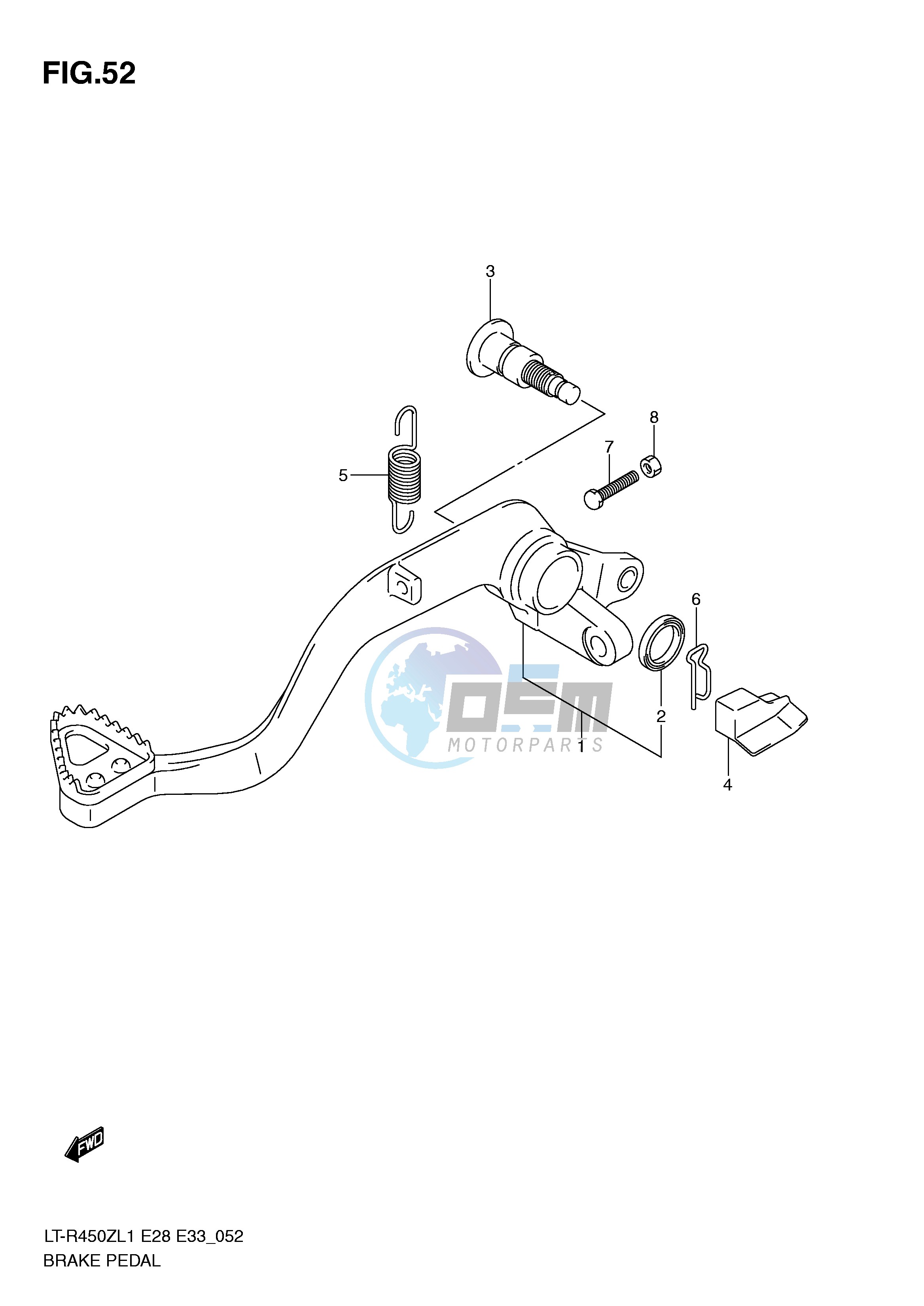 BRAKE PEDAL