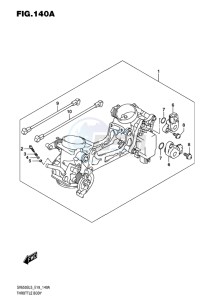 SV650S EU drawing THROTTLE BODY