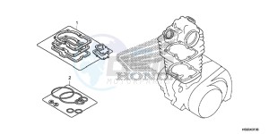 TRX250TMH Europe Direct - (ED) drawing GASKET KIT A