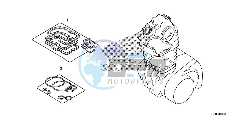 GASKET KIT A