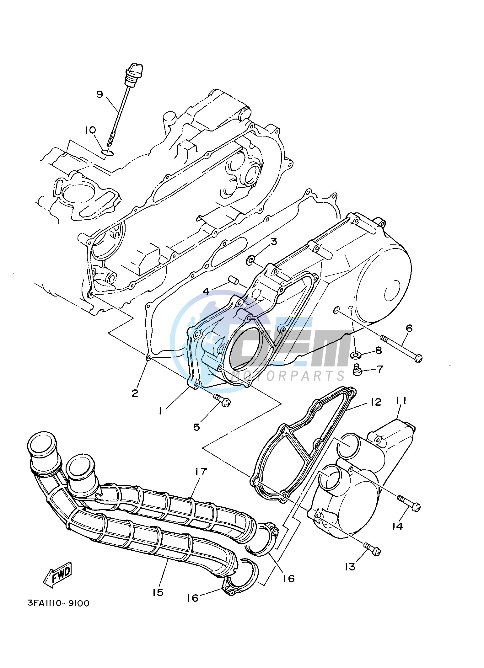 CRANKCASE COVER 1