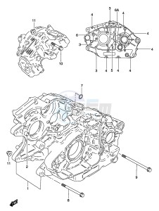 GZ250 (P3) drawing CRANKCASE