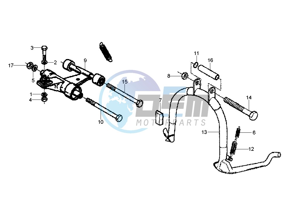 Swinging arm - Stand