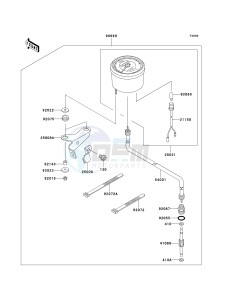 KLF 250 A [BAYOU 250] (A6F-A9F) A8F drawing OPTIONAL PARTS