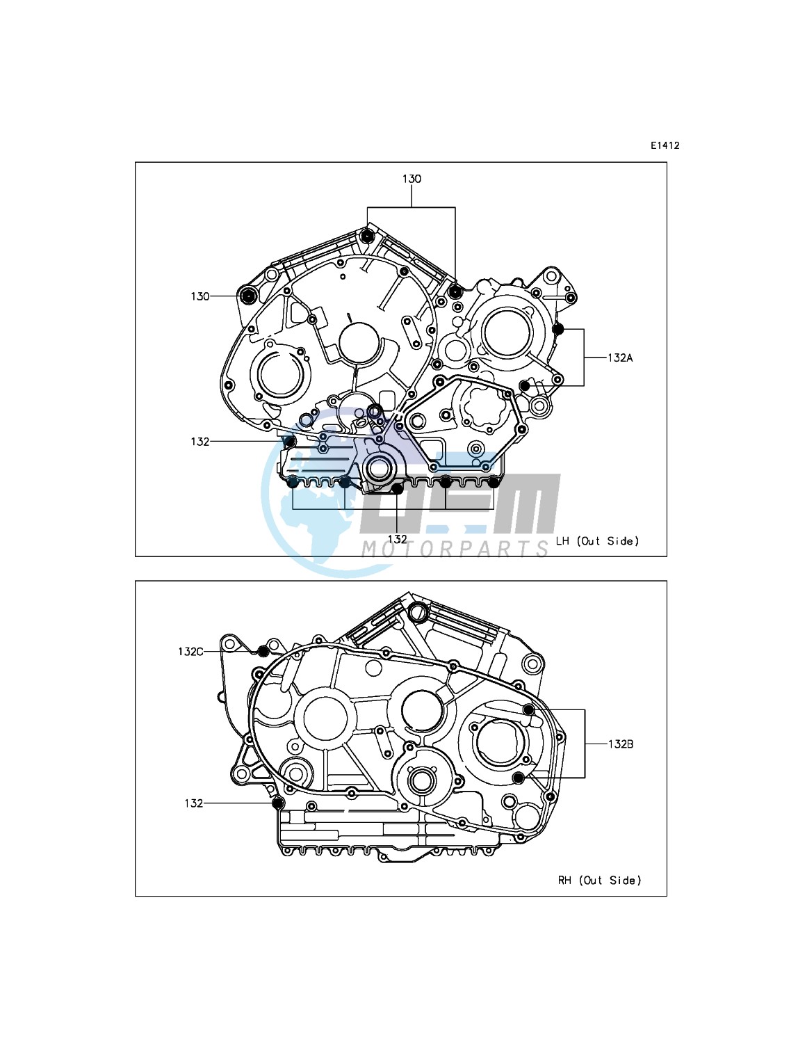 Crankcase Bolt Pattern