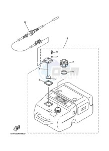 F25AMHL drawing FUEL-TANK