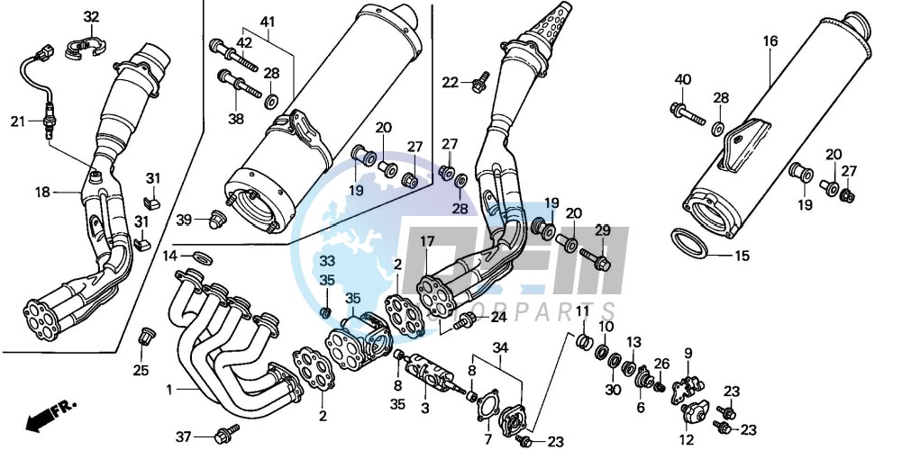 EXHAUST MUFFLER