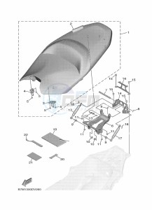 CZD300-A XMAX 300 (BY35) drawing INTAKE