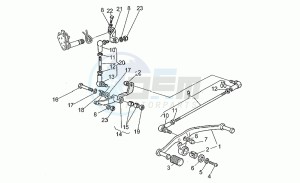 California 1100 drawing Gear lever II