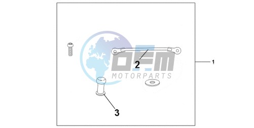 TANK BAG ATT KIT