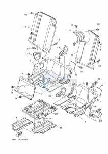 YXM700E YXM70VPXK (B5FF) drawing SIDE COVER 2