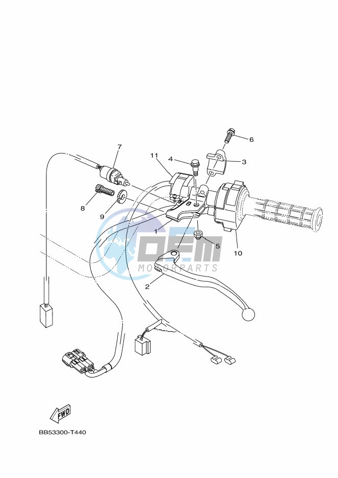 HANDLE SWITCH & LEVER