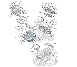 MT-01S 1700 drawing CYLINDER HEAD