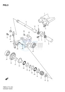 RM85 (P19) drawing EXHAUST VALVE