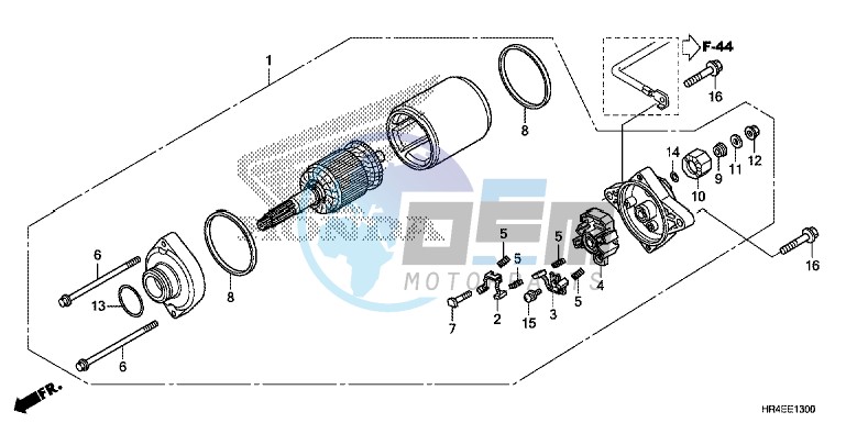 STARTER MOTOR