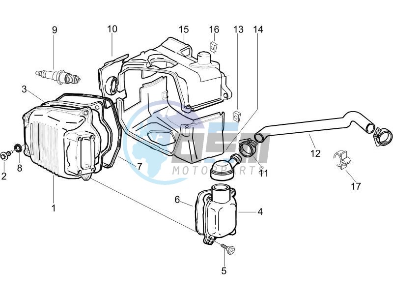 Cylinder head cover