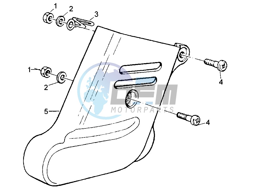 Front Shock absorber cover