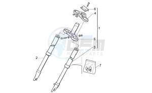 Mini RX 50 Entry drawing Front Fork