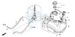 NVS503SH 502 drawing FUEL TANK