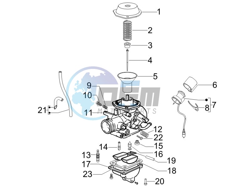 Carburetor's components