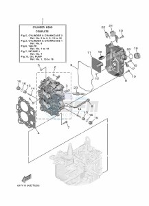 F20GE drawing CYLINDER--CRANKCASE-2