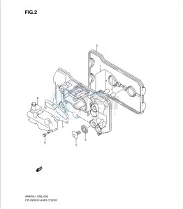 AN650 drawing CYLINDER HEAD COVER