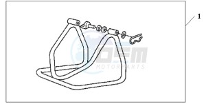 CBR1000RAA Europe Direct - (ED / ABS HRC) drawing MAINTENANCE STAND