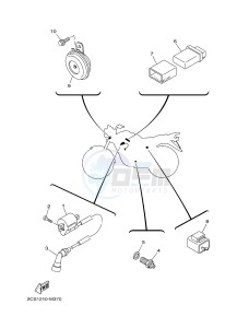 YB125 (2CS7) drawing ELECTRICAL 2