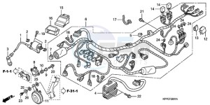 CBR125RWA Germany - (G / WH) drawing WIRE HARNESS (CBR125RW7/RW9/RWA)