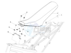 SMT 50 E4 DRIFTING (EMEA) drawing Saddle