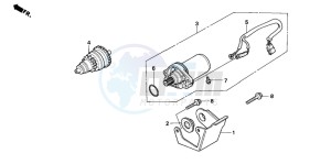 PK50 WALLAROO drawing STARTING MOTOR