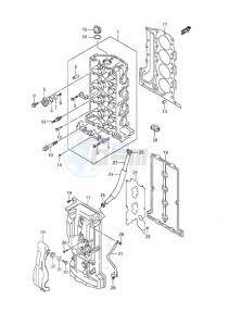 DF 90A drawing Cylinder Head