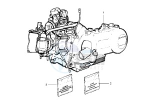 Hexagon GTX 125-180 drawing Engine