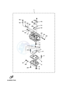 E40G drawing CARBURETOR