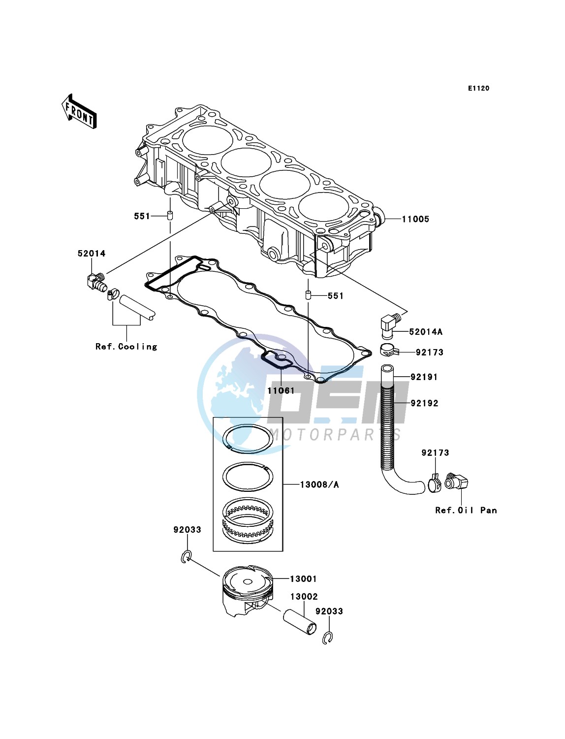 Cylinder/Piston(s)