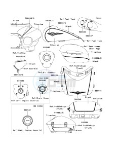 VN 1700 A [VULCAN 1700 VOYAGER] (9FA) A9FA drawing DECALS-- TITANIUM_BLACK- --- A9FA- -