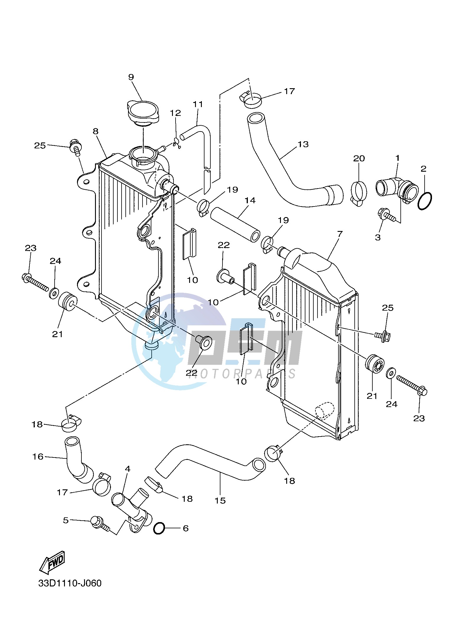 RADIATOR & HOSE