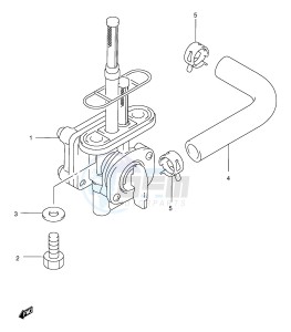 GZ250 (E1) drawing FUEL COCK