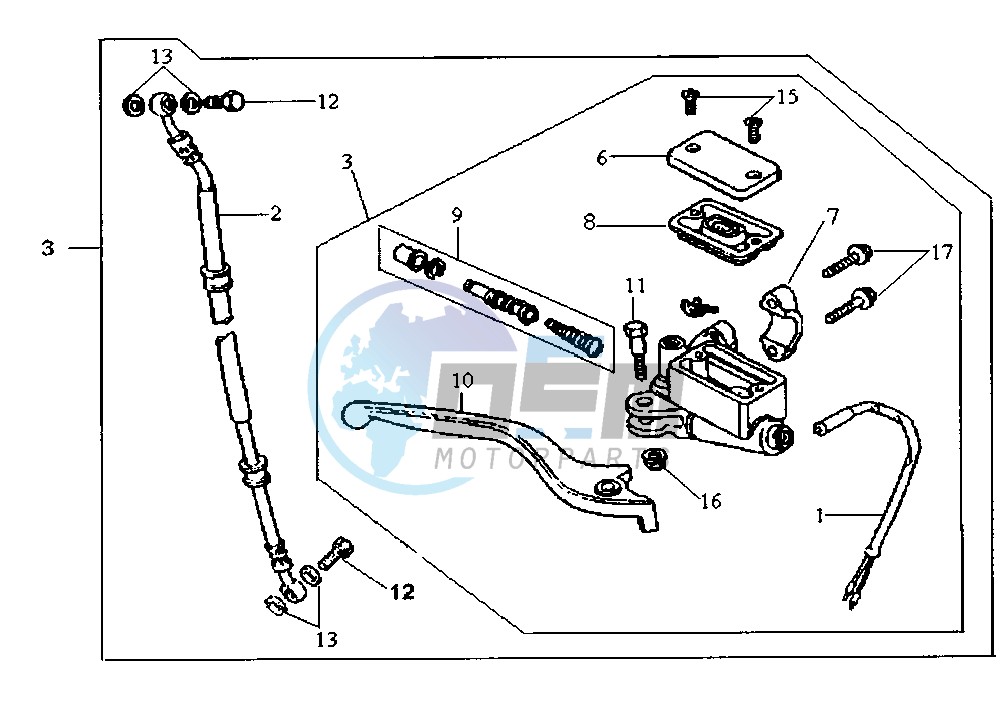 FRONT BRAKE SYSTEM