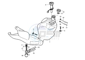 SKIPPER 4T 125-150 drawing Fuel Tank