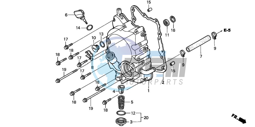 RIGHT CRANKCASE COVER