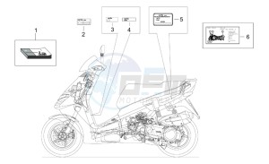 Leonardo 125-150 drawing Plate set and handbook