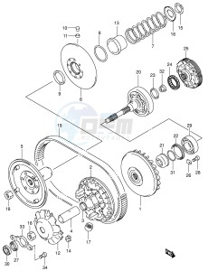 LT-A500F (P28-P33) drawing TRANSMISSION (1)