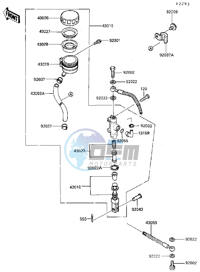 REAR MASTER CYLINDER