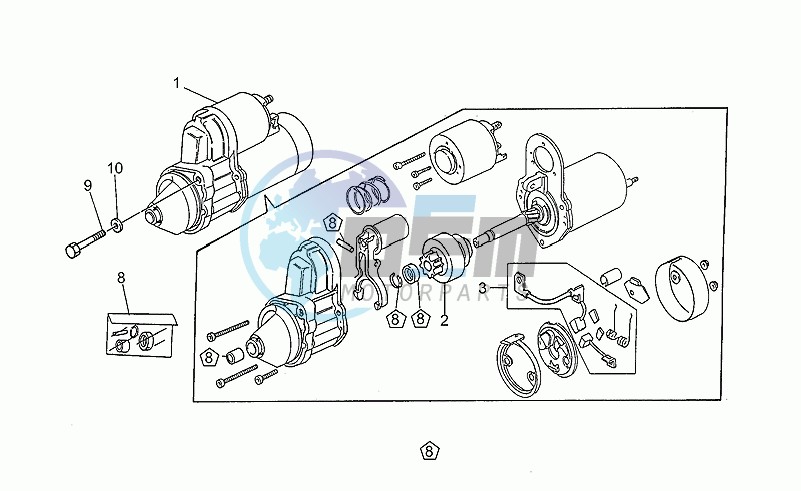 Starter motor