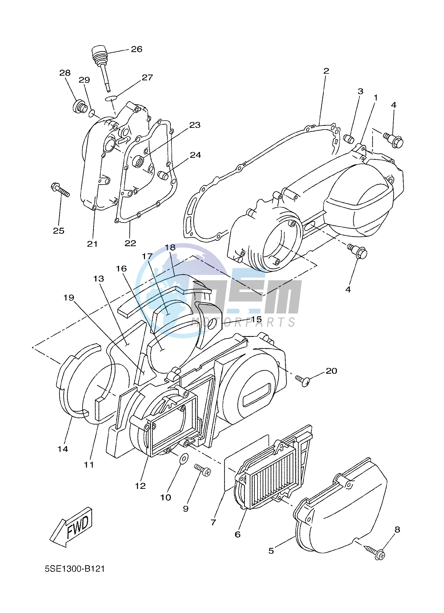 CRANKCASE COVER 1