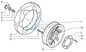 DNA GP EXPERIENCE 50 drawing Rear Wheel